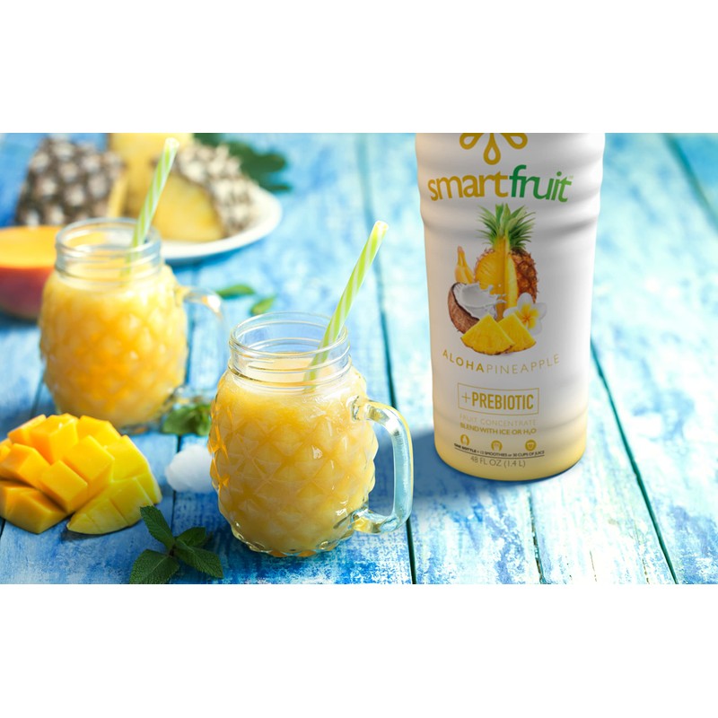 Smartfruit Aloha Pineapple + Prebiotic, 100% Real Fruit Purée, Non-GMO,