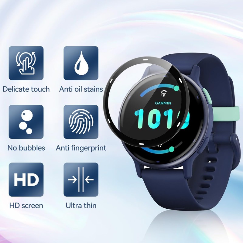 【3 Pack】T Tersely Screen Protector for Garmin vivoactive 5 Ultra