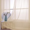 Beige Curtains 72 Inch Length for Bedroom Set of 2