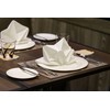 mon bijou® - 6 Pleasantly Soft Fabric Napkins Light Grey