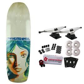 The Heated Wheel Skateboard Complete Jacklyn 9.5" x 32"