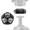 Manfrotto XCHANGE Base, Quick Release Mount, Universal 3/8" Thread, Supports