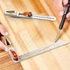 Stainless Steel Dovetail Clamps, Precise 1:6 and 1:8 Slopes for