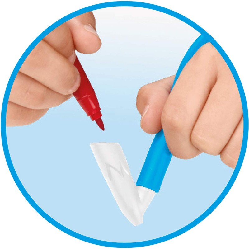 Maped Creativ Blow Art Colouring Felt Tip Pens, Assorted, 22