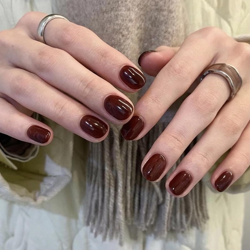MISUD Press on Nails - Short Square Glue on Nails