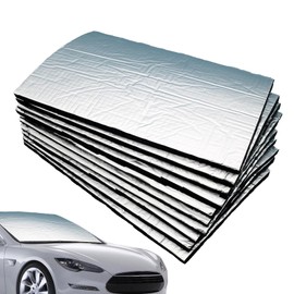 Car Sound Deadening Material Mat | Noise Reduction Dampening Pad - Vibration-Damping Thermal Acoustic Barrier, Tear-Resistant Heat Shield Panels for Truck Automobile