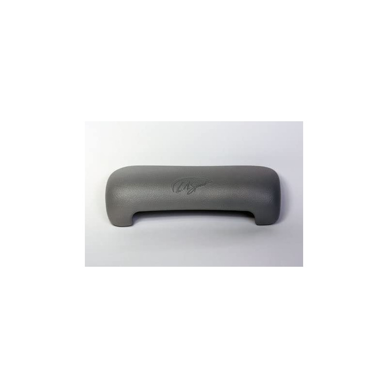 LA Spas Water Fall Head Rest Pillow Grey with Logo