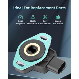 SCITOO Throttle Position Sensor Compatible for 2003 2004 2005 for Honda for Accord 2003 2004 2005 2006 for Honda Element TPSH112