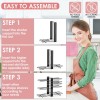 MUDEELA Pan Organizer Rack for Cabinet, Pot Rack with 3