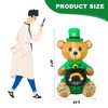 SHDEJTG 4 Ft St Patricks Day Inflatables Outdoor Decorations, Blow