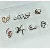 Fly Fishing 32 Epoxy Buzzers + FREE FLY BOX Size