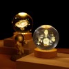 3D Solar System Crystal Ball with LED Colourful Night Light