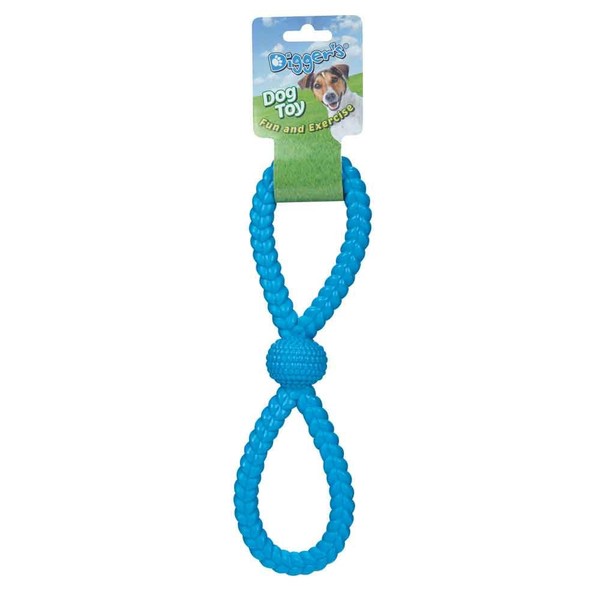 PetEdge Digger Figure 8 Tugger Blue