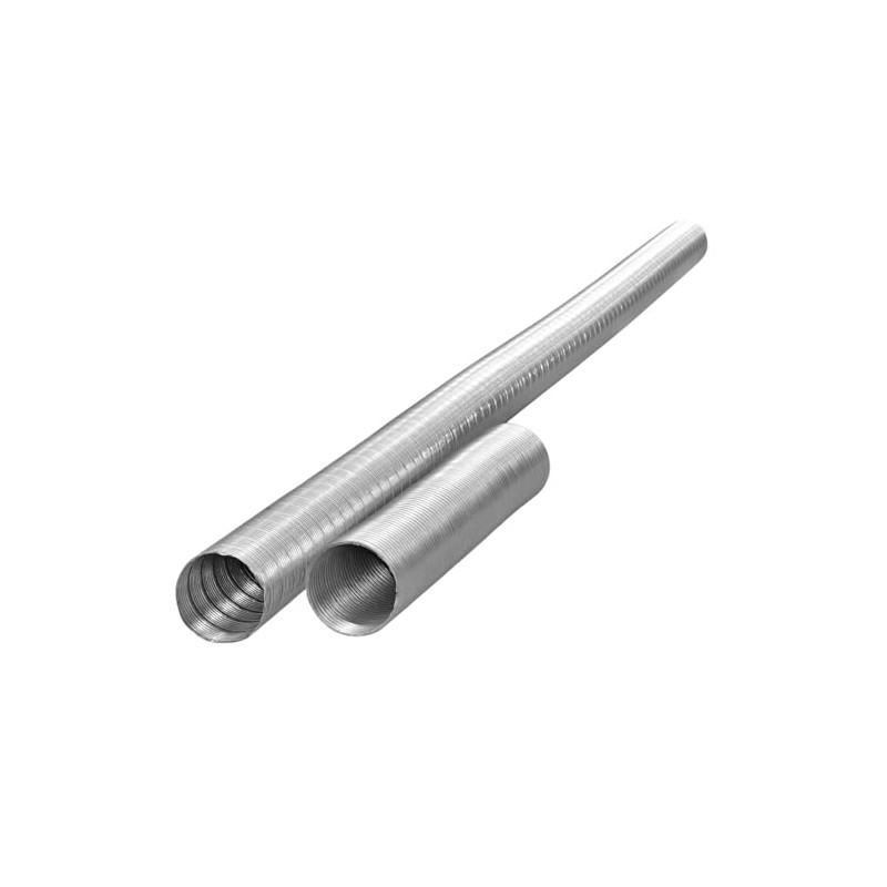 Aluminium Flexible Air Hose Duct, 2.5m Length, Adjustable Ventilation Tube