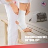 AZMEC Ankle Support Sleeve Open Heel, Light Elastic & Breathable