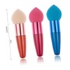 NOLITOY Sets Cosmetic Brush Set Droplet Makeup Sponge Latex Powder