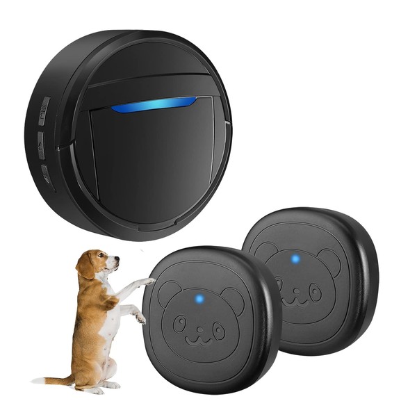 Whimsii Wireless Dog Doorbell, Ring Bell to Go Outside, IP55