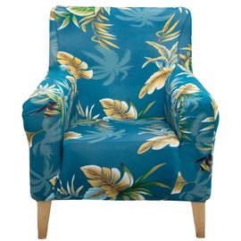 Stretch Chair Sofa Slipcover 1-Piece Couch Sofa Cover Banquet Armchair Slipcover Single Couch Covers Furniture Protector, Blue