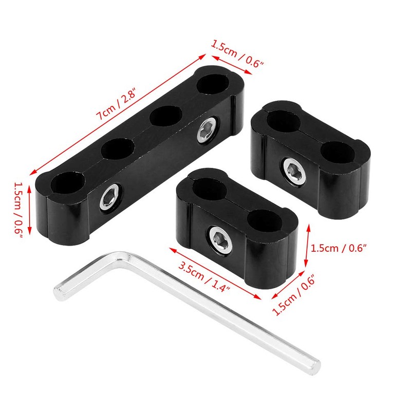 Spark Plug Wire Separator, 12 Pcs Aluminum Alloy Engine Spark