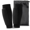 MUNSKT Shin Guards,Shin Pad Sleeves,Shindefender Compression Sleeve with Honeycomb Pads,Breathable,Lightweight,Washable,for