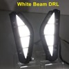 ECAHAYAKU Car LED DRL With Dynamic Turn Signal Yellow For
