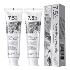Nano-Hydroxyapatite Toothpastes for Enamel Protection and Tooth Strengthening, Gentle Mint, Fresh Breath, Fluoride-Free Toothpaste for Sensitive Teeth (2)