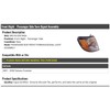 Front Right Passenger Side Turn Signal Assembly - Compatible with