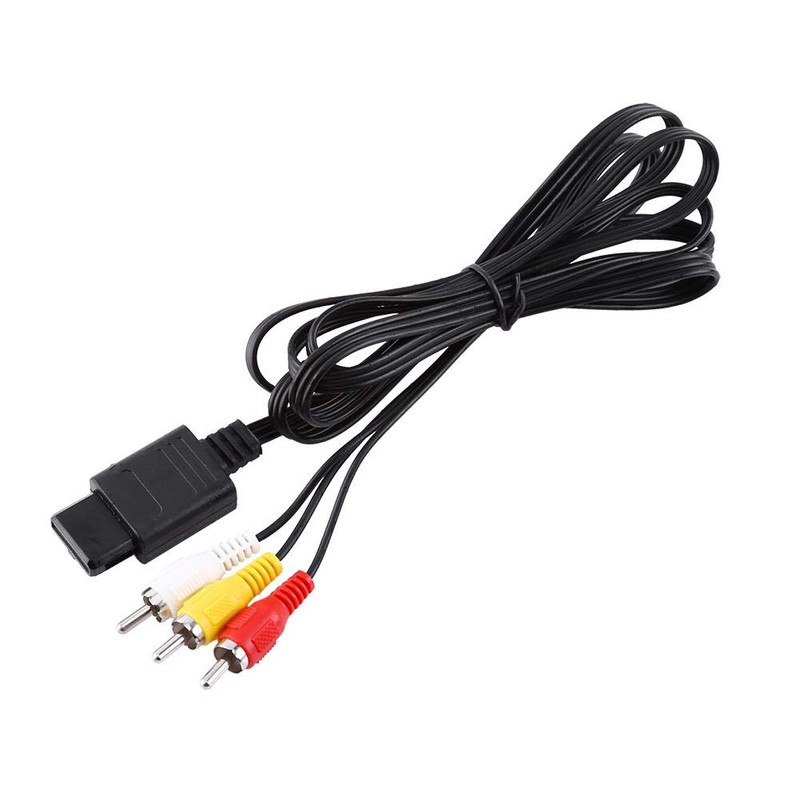 Zerone Cable compuesto AV de 1,8 metros compatible con consola