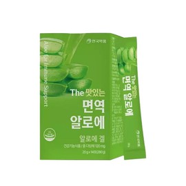 The Delicious Immunity Aloe 14 sachets x 1 box, 1 box, 20g / The 맛있는 면역 알로에 14포X1박스, 1박스, 20g