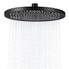 Rain Shower Head 26CM Rainfall Shower Head Overhead Replacement, Fixed