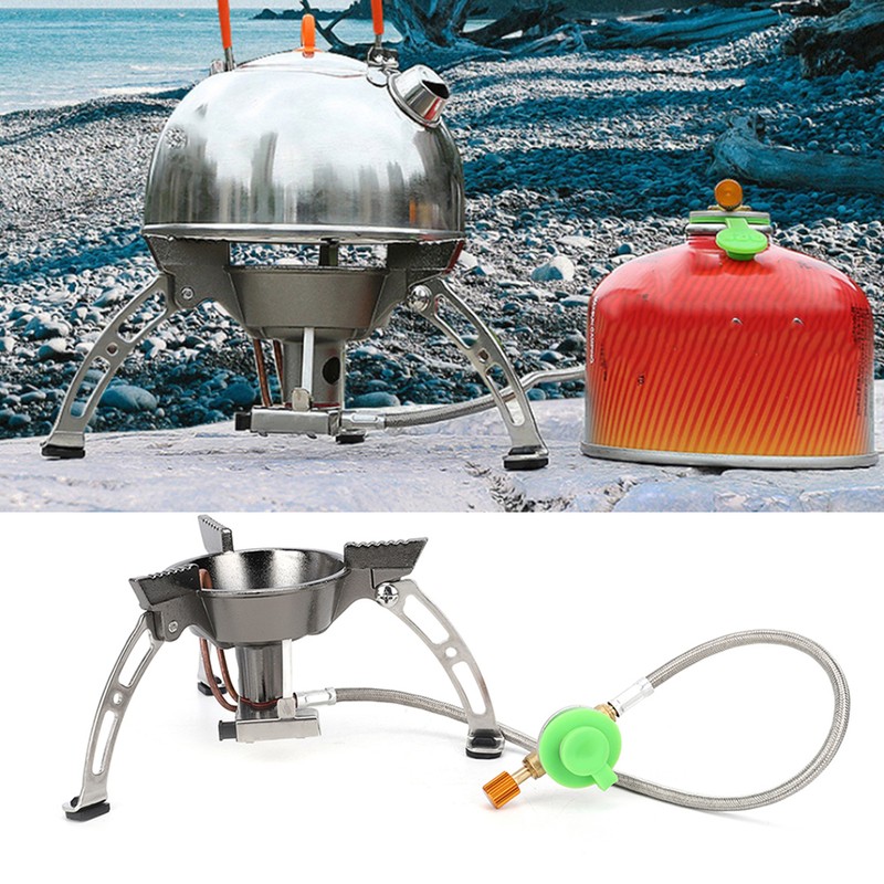 BRS-11 Outdoor Portable Safe Gas Stove Burner Foldable Split Furnace