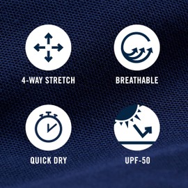 IZOD Mens Golf Swingflex Straight-fit Flat-front Casual Pants, Cinderblock, 32W X 32L US