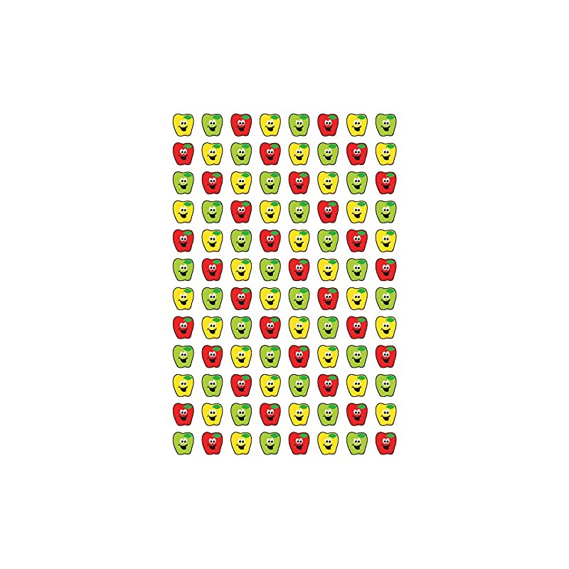 Trend Happy Apples superShapes Stickers, Classroom Incentives, 800 Count