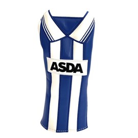 Caddy Club - Sheffield Wednesday Hybrid Headcover - Retro Football Shirt Design - Fits All Clubhead Brands - Premium Stitching and Durable Lining - Perfect Golf Gift for Men