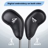 CRAFTSMAN GOLF Black Leather Iron Headcover Set 10pcs with No.
