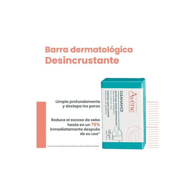Jabn en barra Avne Cleanance 100 g