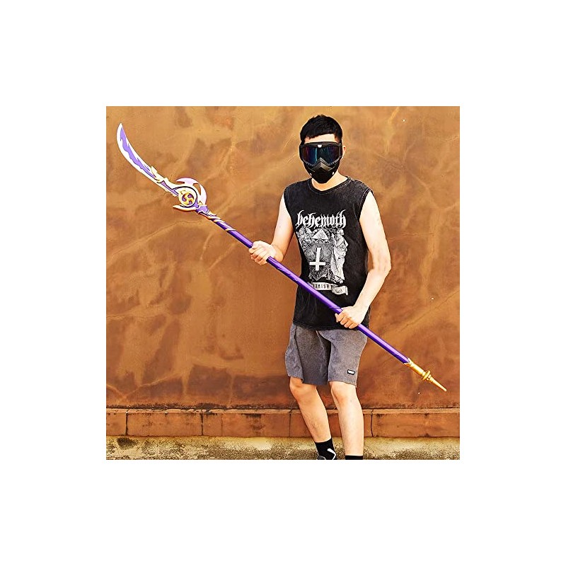 damdos Halloween Prop Impact Cosplay Swords, Oversized 72" Engulfing Raiden