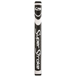 Superstroke Pistol GTR Tour Putter Grip, Black/White Midnight