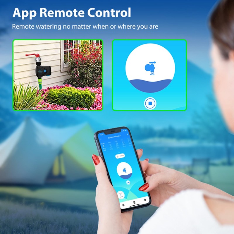 WiFi Sprinkler Timer: Smart Water Timer for Garden Hose, Automatic