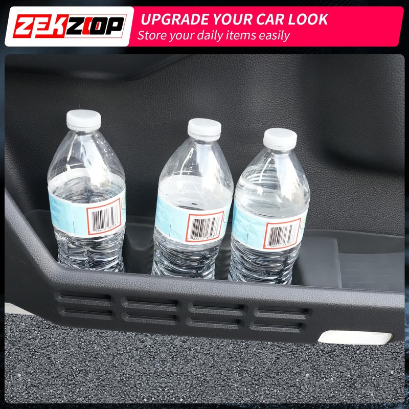 Zekzoop 2PCS Front Door Side Storage Tray Compatible with 2025