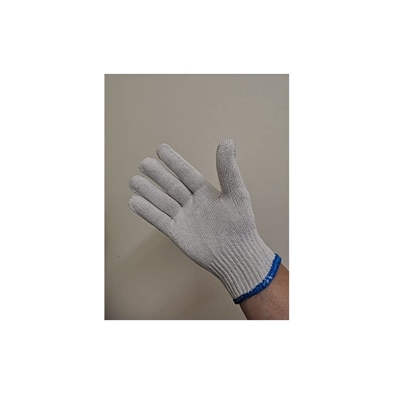 Nature Therapy Cotton knitted working gloves/Durable/Anti-slip, No irritation to skin