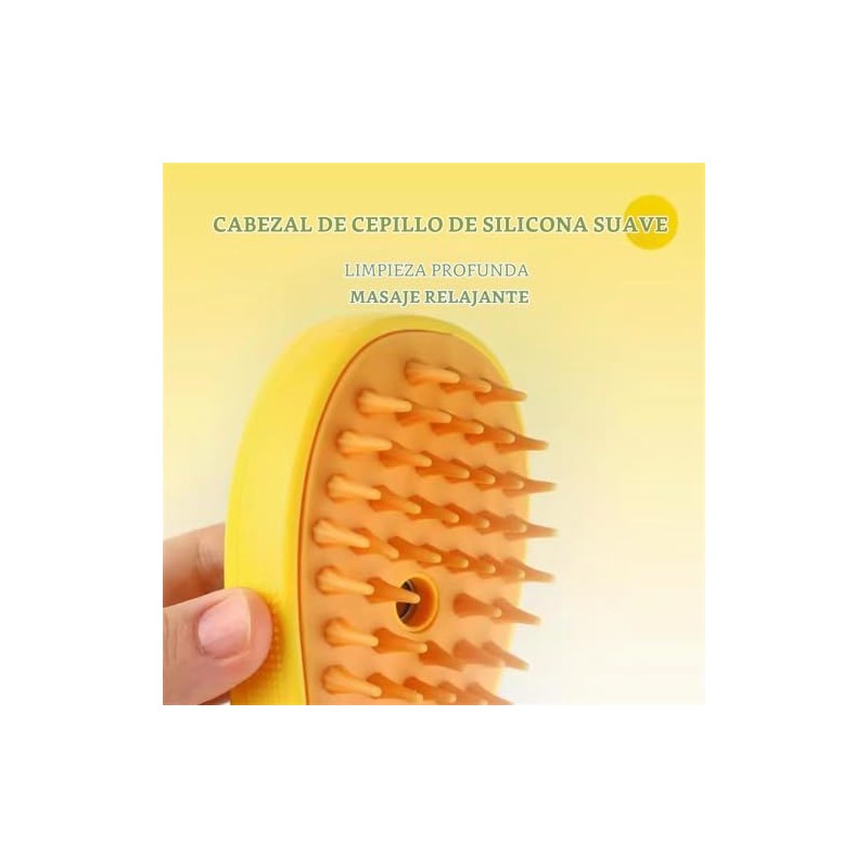 Cepillo de vapor para gatos, cepillo de vapor para gatos