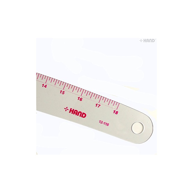 HAND Metric Vary Form Curve Ruler NO.12-118, Flexible,18 Inches