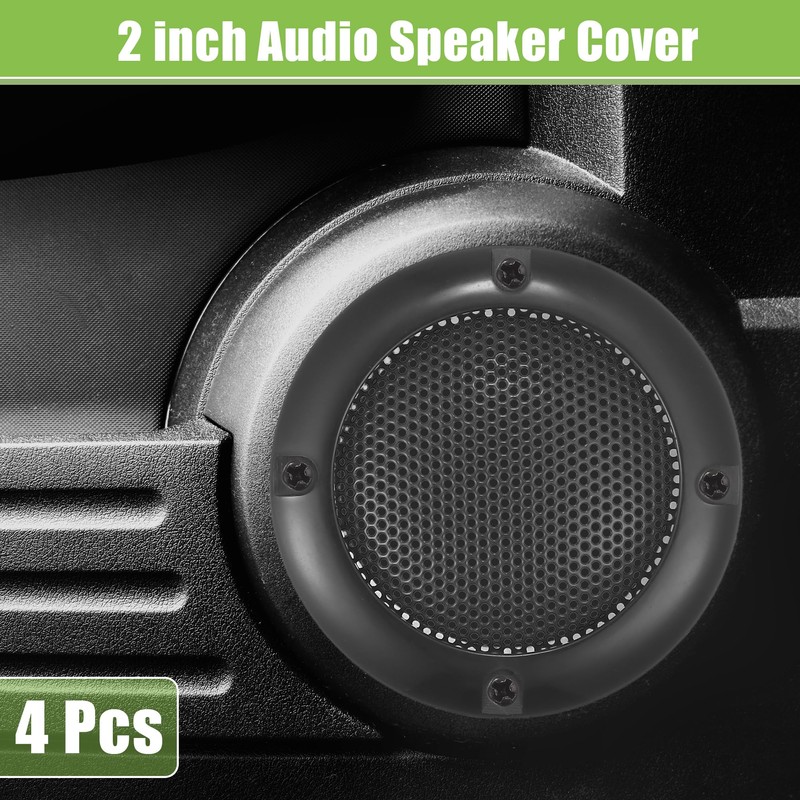 ACROPIX Universal 2" Car Speaker Grills Cover Mesh Round 2