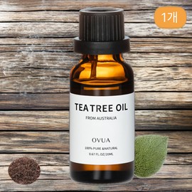 Obua Massage Oil Oil Mist Calming Organic Tea Tree Oil Concentrate Trouble Care 3pcs 20ml / 오뷰아 마사지오일 오일미스트 카밍 유기농 티트리오일 원액 트러블케어 3개 20ml