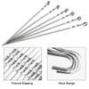 Barbecue skewers, shish kebab skewers, meat skewers, grill skewers, stainless