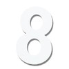 Toyo Mark Racing Bibs Set of 3, White, Small, 8