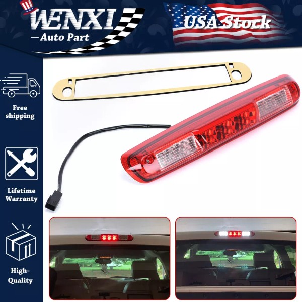WENXI LED Third Brake Light Cargo Lamp Fit For 07-2014