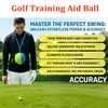 WIGERLON Golf Swing Training Ball for Keeping arms Connected,Golf Trainer