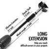 7 Inch Forstner Bit Extension for 3/8" Round Shank, Hole